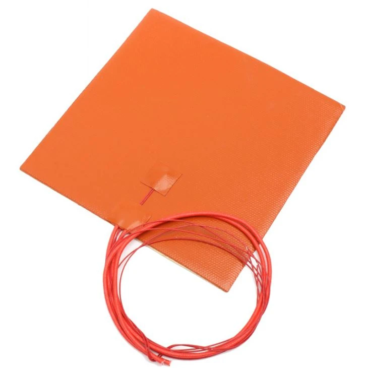 12V 24V 100C 200x200mm Silicone kawotchou aparèy chofaj aparèy chofaj Pad